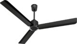 Havells NEON BLDC 1200mm Premium Ceiling Fan with 100% Pure Copper| 5 Star Rating | Remote Controlled | Watt: 28|Air Flow: 220 cmm|Speed: 350 RPM| 2 Years Warranty (MATT BLACK)