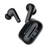 ZEBRONICS PODS K2 in Ear Wireless Earbuds, Upto 40 Hrs Backup, Dual EQ, Quad MIC ENC, 10mm Bass Drivers, Fast Charging, Bluetooth, Flash Connect,40ms Low Latency Gaming, LED Battery Indicator (Black)