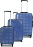 METRONAUT Grid Set-3 (20Inch+24Inch+28Inch) Cabin & Check-in Set 4 Wheels – 28 Inch