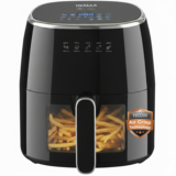 Inalsa Tasty fry DW5.5 | Visible Window & Internal Light with Smart AirCrisp Technology Air Fryer(5.5 L)