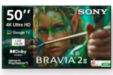 Sony 126 cm (50 inches) BRAVIA 2M2 Series 4K Ultra HD Smart LED Google TV K-50S25M2