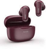 Noise Buds Play with BT v6.0, 13mm Driver, 40Hrs Playtime, IPX4 Water Resistance Bluetooth(Mauve Wine, True Wireless)