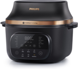 PHILIPS NX5300/00 OneChef, Smart All in One Cooking Device, 33-in-1 Functions (Air Fry, Stir Fry, Steam, Boil, Curry),AmbiHeat Technology for Perfect Indian Cooking Air Fryer(6 L)