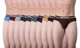 Dollar Bigboss Men’s Pack of 10 Combed Solid Cotton Brief with Anti-Microbial Odour Control (8905203757145_MBBR-04-MDSTE-PO10-S24_L) Assorted