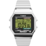 TIMEX Square 34mm Grey Dial Digital Men Watch – T78587UJ