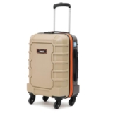 uppercase Arbor 56Cm (Small)|Cabin Trolley Bag|Sustainable Hardsided 4 Spinner Wheels Luggage|Secure Combination Lock|Scratch Resistant|Polyester Suitcase For Men & Women|2000 Days Warranty(Beige)