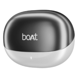 Boat Airdopes 301, 75H Battery, 4Mics ENx, ASAP Charge,Low Latency, IPX5, Stream Ad Free Music via App Support, Bluetooth Earbuds, TWS Ear Buds Wireless Earphones with mic (Arctic Whisper)