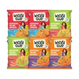 WickedGud Nourishing Instant Noodles Range, Pack of (69 gm x 6) | Whole Wheat | Whole Wheat | No Maida | No Palm Oil | No MSG |Source of Protein | High Fibre | Cholesterol Free