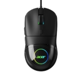 acer Titan X Wired Gaming Mouse | A725 Sensor | 7200 DPI | 125Hz Polling | 13 RGB Modes | 20G Acceleration | 60 in/s Tracking | 1.5M Braided Cable | Durable 3M Click Switches | PC/Laptop Compatible