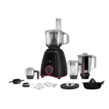 Havells Unity 750W Food Processor | 4 Jars – Juicer, Mixer, Grinder & Chopper (All-in-One) | Compact Design | 3 Speed Control + Pulse| For Dry & Wet Grinding| 2 Years Door Step Warranty by Havells