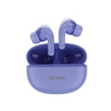 Intex Buds AERO TWS Bluetooth Earbuds with AI ENC, Deep Bass, 13mm Driver, Type-C Fast Charging, 32H Playtime, Low Latency, Touch Control, Voice Assistant, Wireless Earphones (Purple)