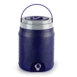 Cello Igloo Insulated Thermos Water Jug, 12 Liter, Blue |Food Grade Inner PU Insulated, BPA Free, Leak Proof Lid |Hot & Cold Easy to Carry Handle Thermos Water Jug For Kitchen, Office, Travel & Picnic