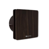 atomberg Studio Exhaust 6 Inches | Suitable for Bathroom, Kitchen | BLDC Motor | Easy to Clean | 2 Year Warranty (Dark Wood)