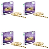 EcoLink Polycarbonate 25-Watt Led Strip Light Green (60 Leds, Pack Of 4), 10.9 CM
