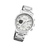 Fastrack Fastfit Quartz Multifunction White Dial Silver Stainless Steel Strap Watch for Guys – NT3227SM02