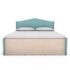 Smartsters Single Bed with Storage for Kids | Engineered Wood | Double Drawers | Soft Edge | Secret Den Child-Friendly Design | Marine Teal | 40 x 81 x 38 inches | Easy Pull-Out Storage