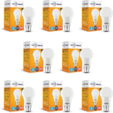 Wipro 10 W Basic Standard B22 LED Bulb(White, Pack of 8)
