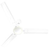 Havells REO Vaayu 1200mm ES Ceiling Fan | High Speed, High Air Delivery | Strong & Powerful, Air Delivery: 220CMM| RPM: 370| 2 Year Warranty | (Pack of 1, White)