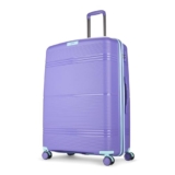 Skybags Paratrip Large Size Hard Luggage (79 cm) | Polypropylene Luggage Trolley with 8 Spinner Wheels| Purple Oppulence | Unisex