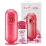 Godrej aer Matic Kit (Machine + 1 Refill) – Automatic Room Fresheners with Flexi Control Spray | Petal Crush Pink | 2200 Sprays Guaranteed | Lasts up to 60 days (210ml)