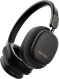 Number Headit Pro 100H Battery, Dual Pairing, 40mm Hi-Bass Drivers, AI ENC, 35ms Gaming Bluetooth & Wired(Pro Black, On the Ear)