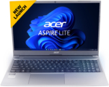 Acer Aspire Lite AMD Ryzen 3 Quad Core 7330U – (16 GB/512 GB SSD/Windows 11 Home) AL15-41 Thin and Light Laptop(15.6 Inch, Steel Grey, 1.59 Kg)
