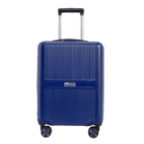Impulse Urban Polycarbonate (PC) Trolley Bag for Travel Small Cabin Check in, Luggage Bag Hard Case with 8 Wheels 360 Degree Wheeling System (Blue, Small)