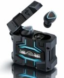 COREGENIX Grenade Gaming Earbuds with Grenade Design. 120 Hours Playtime, Bluetooth 5.3 + ENC, 13mm HD BASS Drivers, IPX7 Sweat-Proof,Built-in Mic for Android & iOS