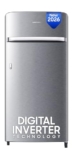 Samsung 189 L, 4 Star, Digital Inverter, Direct-Cool Single Door Refrigerator (RR21H2G24S8/HL, Silver, Elegant Inox, Single Touch Defrost, 2026 Model)