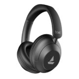 boAt Rockerz 650 Pro, Touch/Swipe Controls, Dolby Audio, 80Hrs Battery, 2Mics ENx, Fast Charge, App Support, Dual Pair, Bluetooth Over Ear Headphones with Mic (Iris Black)