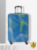 ARISTOCRAT DUAL EDGE STROLLY 55 360° DE-T-BLUE Cabin Suitcase 4 Wheels – 22 Inch