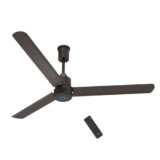 V-Guard Zenair Pro BLDC1200mm Ceiling Fan|LED Speed Indicator |Matte Brown
