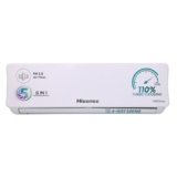 Hisense 1.5 Ton 3 star Inverter Split AC(Copper, 5-in-1 Convertible with Intelligent 4 modes, PM 2.5 filter, Anti corrosion, AS-18TR4R3E1, White）
