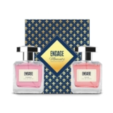 Engage Gift Set – Moments Luxury Perfume Gifts for Women, Femme & Yang, 200ml, Long Lasting Smell Women Perfume, Pack of 2,Rakhi gift hamper for sister, Eau De Parfum, Rakshabandhan gift for sister