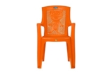Prima Baby Plastic Chair 114 Strong Durable and Comfortable with Backrest for | Kids | Study | Play | for Home/School/Dining for 2 to 6 Years Age