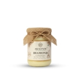 Akalpam Ghee Pure A2 Gir Cow Ghee (500ML) | Traditional Bilona Method | Grass-Fed Desi Cow Ghee | Healthy & Natural | Glass Bottle (450 Gram)