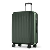 Safari Genius Alley 75cm Large Check-in Trolley Bag Hard Case Polypropylene, 4 Spinner Wheels, 360 Degree Wheeling Luggage, Travel Bag, Suitcase for Travel, Trolley Bags for Travel, Deep Forrest