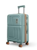 Safari Roma Hard Luggage Trolley Bag with 8 Wheels Large Size Check-in Suitcase – Sage Green
