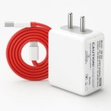 SB 80W Fast Charger with USB to Type C Cable | 7.3A Mobile Charger Adapter | Compatible with SuperVOOC, VOOC, Warp, Dash & Dart Charging Devices | for OnePlus, Realme & Oppo Smartphones.