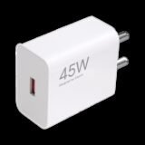 XIAOMI by Mi 45 W PD 4 A Wall Charger for Mobile with Detachable Cable(White, Cable Included)