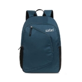 Safari Hexa 21 Ltrs Small Standard 3 Compartment Backpack | Water Resistant- Blue