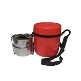 ATEVON Collection – Insulated Stainless Steel 2-Tier Lunch Box – Durable, Leakproof, Keeps Food Warm – Ideal for Work, School, Travel