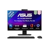 ASUS V440 (2026),i5-14th Gen,Intel Core 5 210H,Intel iGPU,16GB/512GB,FHD,23.8″(60.45 cm),Win 11,M365 Basic(1Y),Office 24,Black,5.46 kg,V440VA-KBC5002WS,with Wireless Keyboard & Mouse,All in One PC