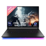 ASUS ROG Strix SCAR 18,Intel Core Ultra 9 275HX Gaming Laptop(NVIDIA RTX 5090-24GB/175W TGP/64GB/2TB/2.5K QHD+/18″/240Hz/Windows 11/M365 Basic(1Year)*/Office Home 2024/Off Black/3.30 Kg)G835LX-SA187WS