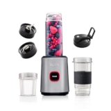 Sujata Nutromatic 600 Watt Electric Blender | Personal Blender for Smoothies, Juices & Nutritious Drinks with 3 Multipurpose Jars Including Travel Jar