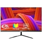 GEONIX 22 Inch PC Monitor, FHD IPS 1920x1080P Monitor 75Hz 100% sRGB 178° Wide Viewing Angle PC Monitor, HDMI VGA Port, Low Blue Light Desktop, 3 Years Warranty.