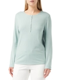 Triumph International Women’s Solid Relaxed Fit Pajama Top (10209572_Turquoise S)
