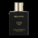 BELLAVITA CEO MAN Eau De Parfum,Long Lasting Notes of Tonka,Agarwood & Ambergris Eau de Parfum  –  100 ml(For Men)