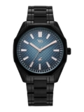 Fastrack Vyb Quest with Quartz Analog Blue Dial Black Zinc Alloy Strap Watch for Men – FV30042NM01W
