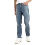 Levi’s Men Mid Rise 511 Slim Fit Mid-Rise Jeans Blue,40